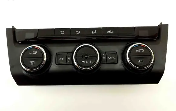 Skoda Octavia Mk3 (5E) Interior fan control switch 5E0863152B 5E0907044Q