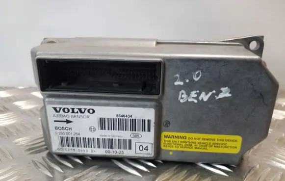 Volvo S60 Airbag control unit/module 0285001254 8646434
