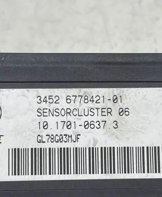 BMW 1 E81 E87 ESP acceleration yaw rate sensor 3452677842101