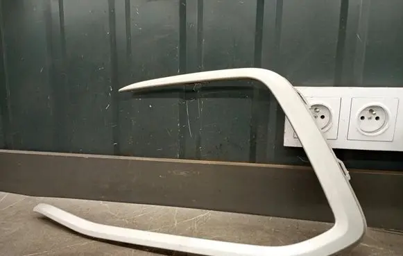 Volkswagen Golf VIII Front bumper splitter molding 5H0853763D