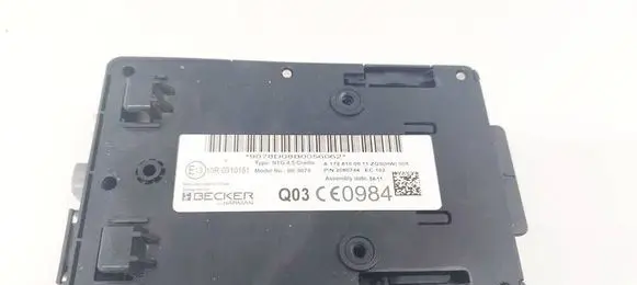 Mercedes-Benz C W204 Other control units/modules A1728100011 E1310R0310151