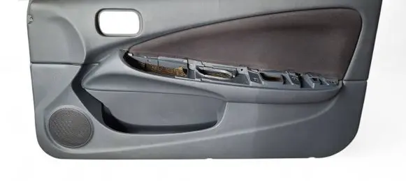 Front door card panel trim