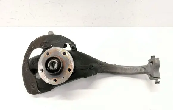Front wheel hub spindle knuckle