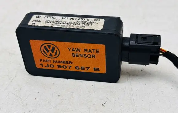 Volkswagen Golf IV ESP acceleration yaw rate sensor 1J1907637B 1J0907657B