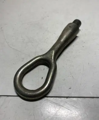 Towing hook eye