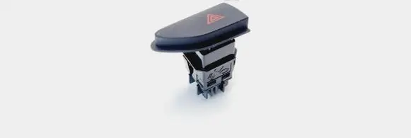 Renault Zoe Hazard light switch 252907372R