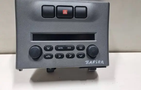 Opel Zafira A Climate control unit 013140985 0260405
