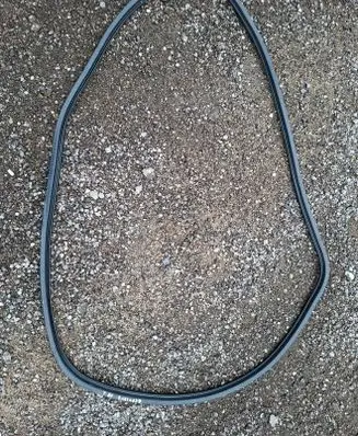 Front door rubber seal