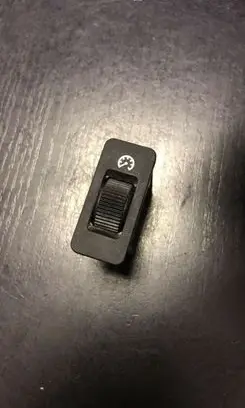 Panel lighting control switch