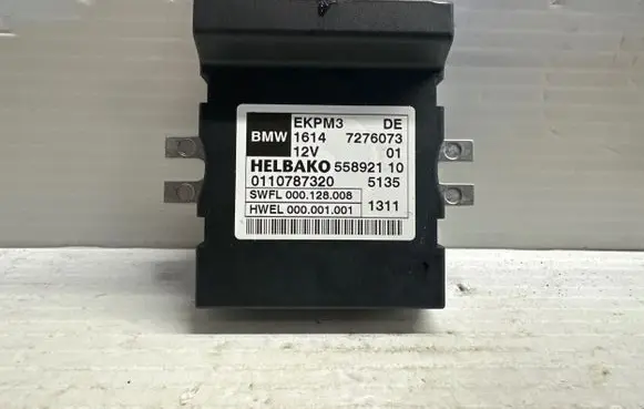 Fuel injection pump control unit/module