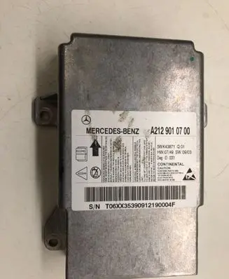 Mercedes-Benz E W212 Airbag control unit/module A2129010700 5WK43871
