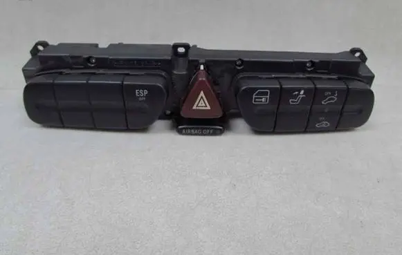 Mercedes-Benz C W203 Hazard light switch A2038209310 58117