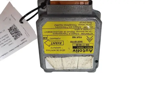 Citroen Xsara Picasso Airbag control unit/module 550776300 9632167780