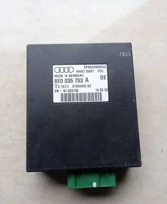 Audi A4 S4 B7 8E 8H Other control units/modules 8E0035753A