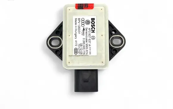 Audi A6 S6 C6 4F ESP acceleration yaw rate sensor 4F0907637A 0265005776