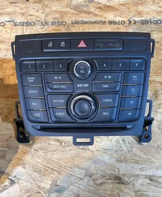 Opel Zafira C Head unit multimedia control 20875736 5736 A2C53375834