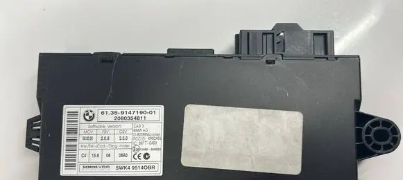 BMW 1 E82 E88 CAS control unit/module 9147190 2080354811 5WK495140BR