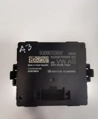 Audi A3 S3 8V Gateway control module 5Q0907530AF