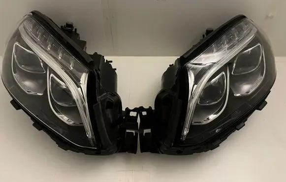 Mercedes-Benz GL X166 Headlights/headlamps set A1669062803 A1669062703