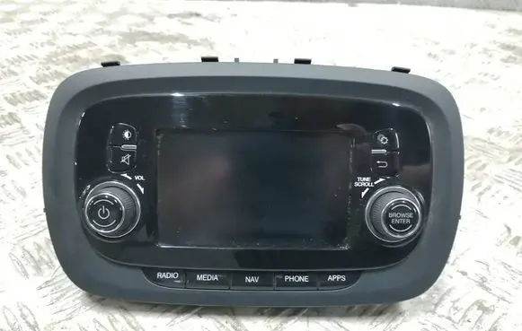 Fiat 500X Radio/CD/DVD/GPS head unit 07356051010 10R036626