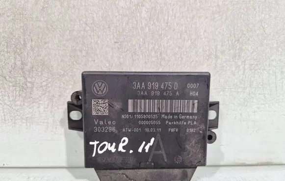 Volkswagen Touran II Parking PDC control unit/module 3AA919475D 3AA919475A 303296