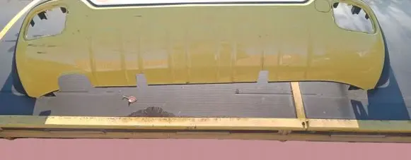 Fiat Panda III Front bumper lip 735599056