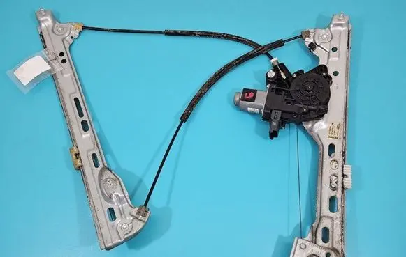 Front door window regulator with motor