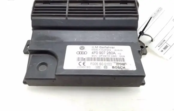 Audi A6 S6 C6 4F Other control units/modules 4F0907280A