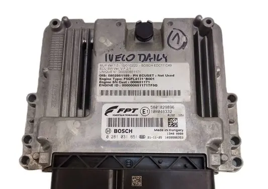 Iveco Daily 6th gen Engine control unit/module ECU 5801829896 0281031651