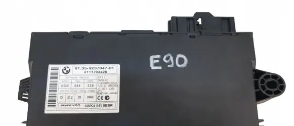 BMW 3 E90 E91 CAS control unit/module 9237047