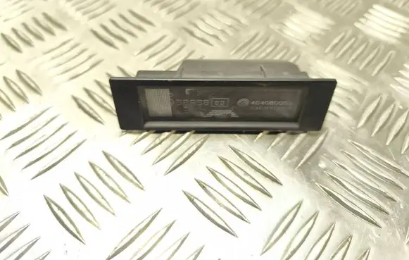 Number plate light