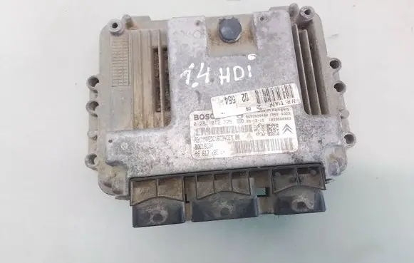 Peugeot 206 Engine control unit/module 9661728580 9657699480 0281012525