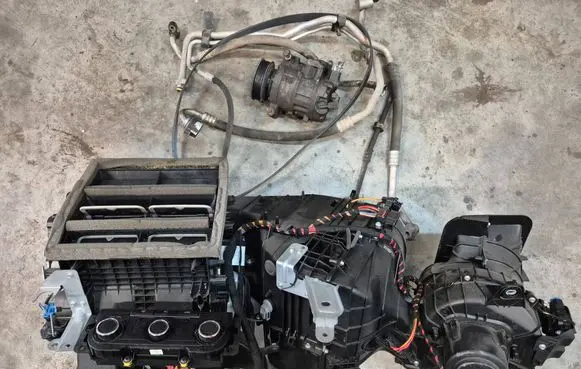 Volkswagen Transporter - Caravelle T5 Interior heater climate box assembly 7E1820005F 7E1971565B 7E5907047AK