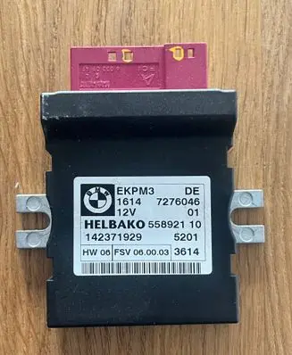 BMW X1 E84 Fuel injection pump control unit/module 7276046 16147276046