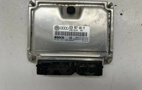 Audi A4 S4 B6 8E 8H Engine control unit/module 8E0907401N 0281011386