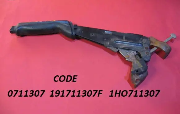 Seat Ibiza II (6k) Handbrake/parking brake lever assembly 0711307 191711307F