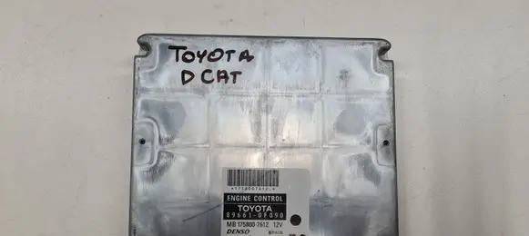 Toyota Corolla Verso AR10 Engine control unit/module 896610F090 MB1758007612