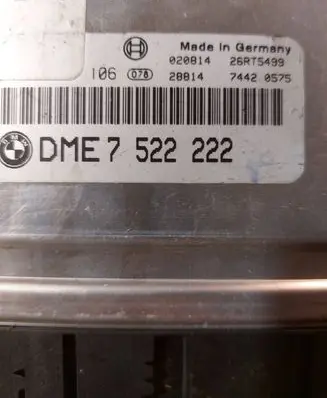 BMW X5 E53 Engine ECU kit and lock set 0261207106 7522672 74420575