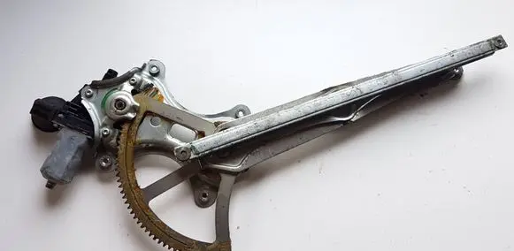 Front door window regulator with motor