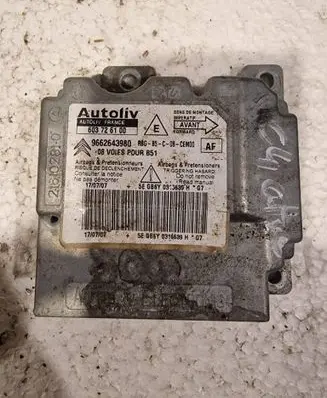 Citroen C4 I Airbag control unit/module 9662643980 603726100