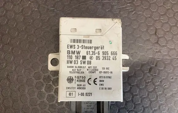 BMW 3 E46 Immobilizer control unit/module 61356905666 110187 05393245
