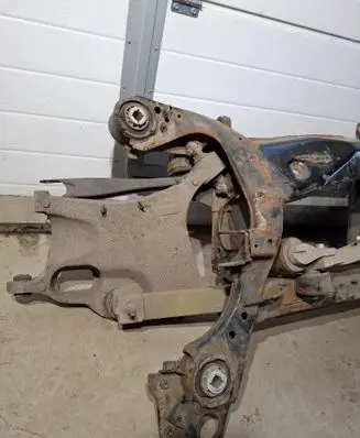 Rear axle beam