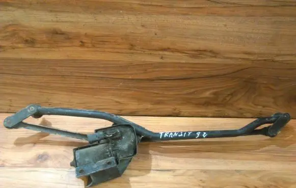 Front wiper linkage and motor