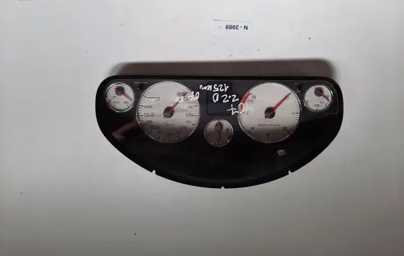 Peugeot 407 Speedometer (instrument cluster) 9658138580