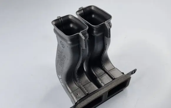 Cabin air duct channel