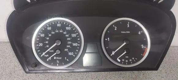 BMW 5 E60 E61 Speedometer (instrument cluster) 62116945634 53020569 6934312
