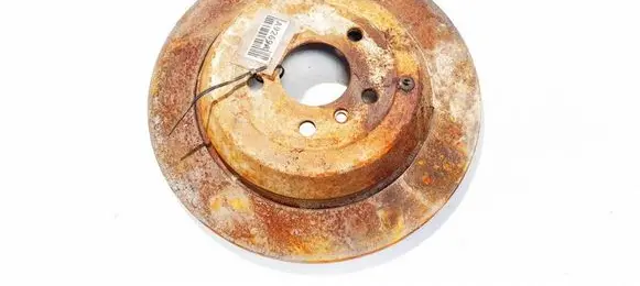 Mercedes-Benz ML W164 Rear brake disc neventiliuojamas