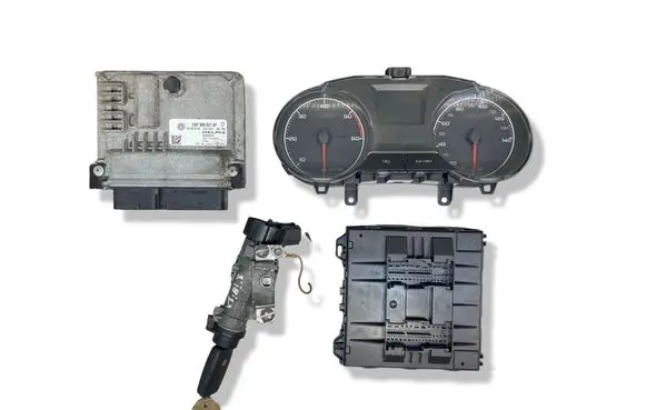 Seat Ibiza IV (6J,6P) Engine ECU kit and lock set 03P906021BF 03P906021BE 6R0937087K