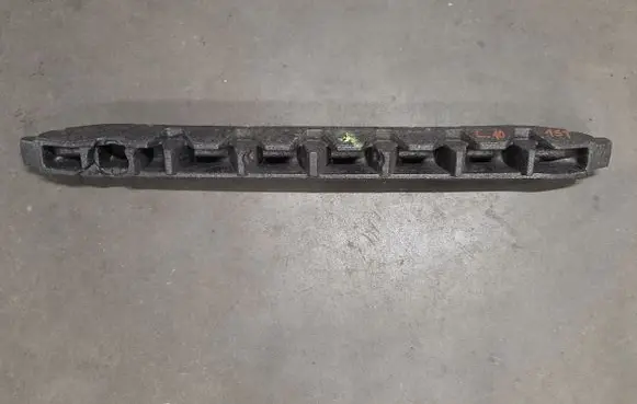 Front bumper foam support bar