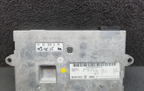 Audi A6 S6 C6 4F MMI control unit 4F0910731 4E0035729